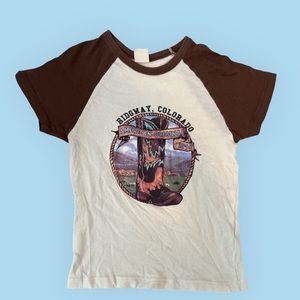 UO Cowboy Boot Baby Tee